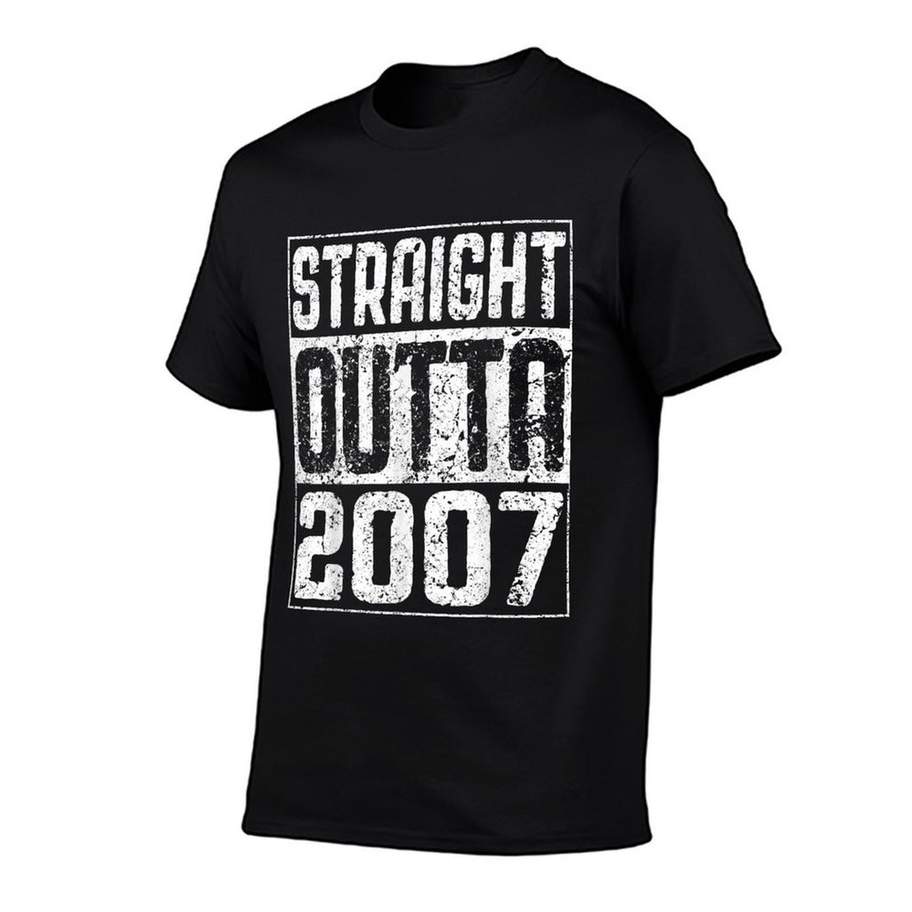 Straight Outta 2007 17th Birthday  Affordable Price T-Shirt