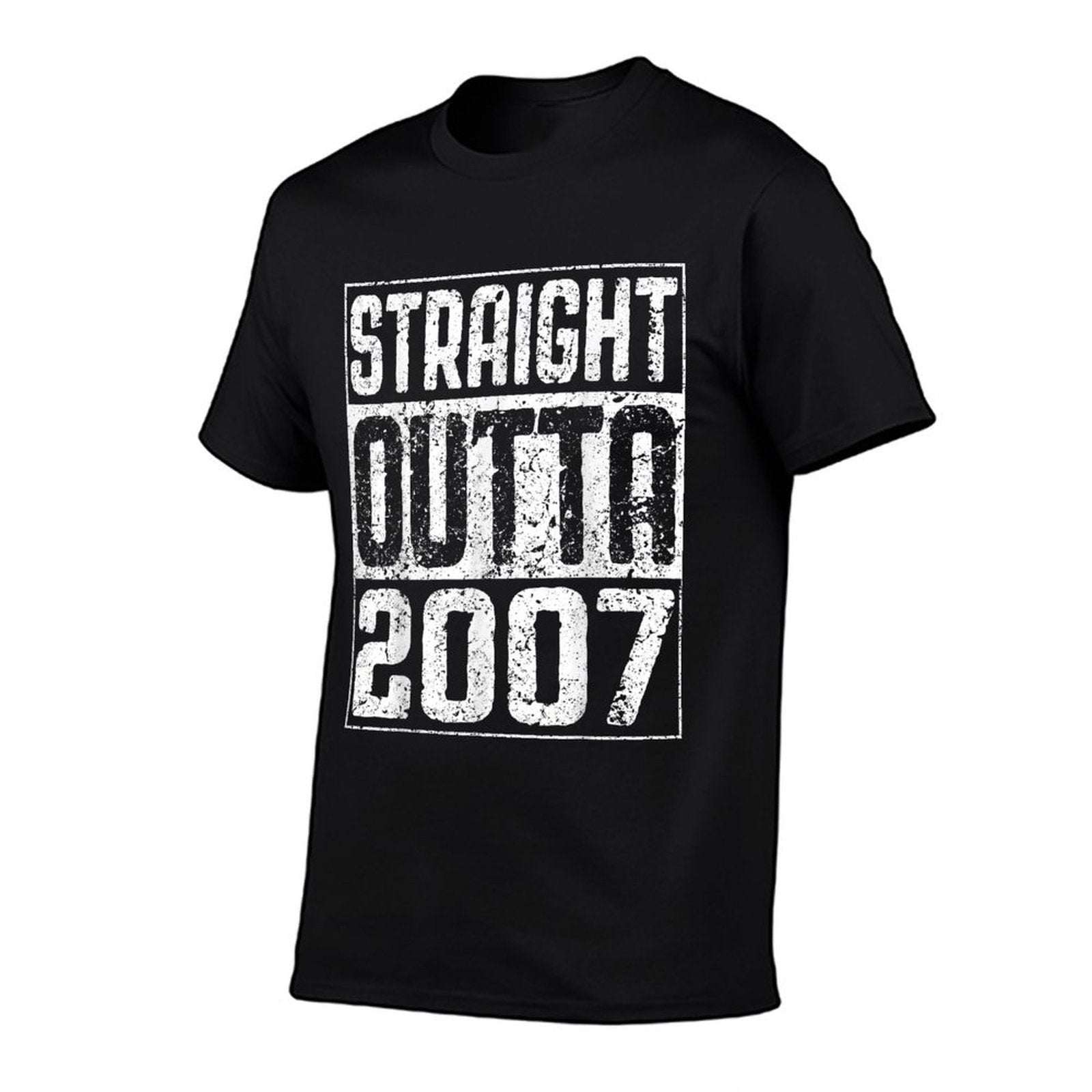 Straight Outta 2007 17th Birthday  Affordable Price T-Shirt