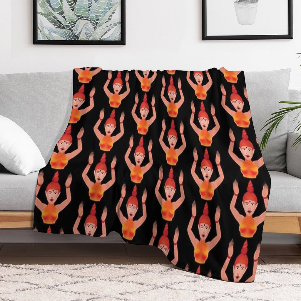 Paws Up Shrink-resistant Throw Blanket