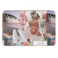 Pale Pink Bath  Absorbent Bath Mat