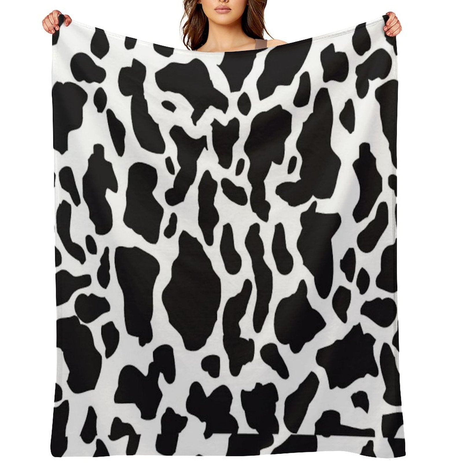 Leopard Cow Texture Quick-dry Throw Blanket