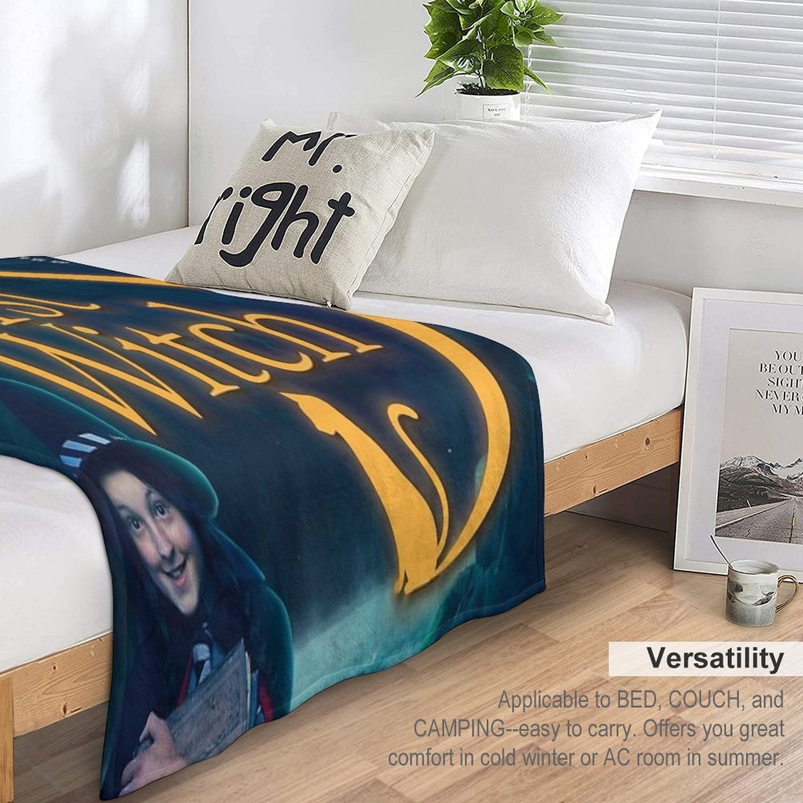 The Worst Witch Easy Care Throw Blanket