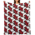 Miami University Oxford Oh Durable Throw Blanket