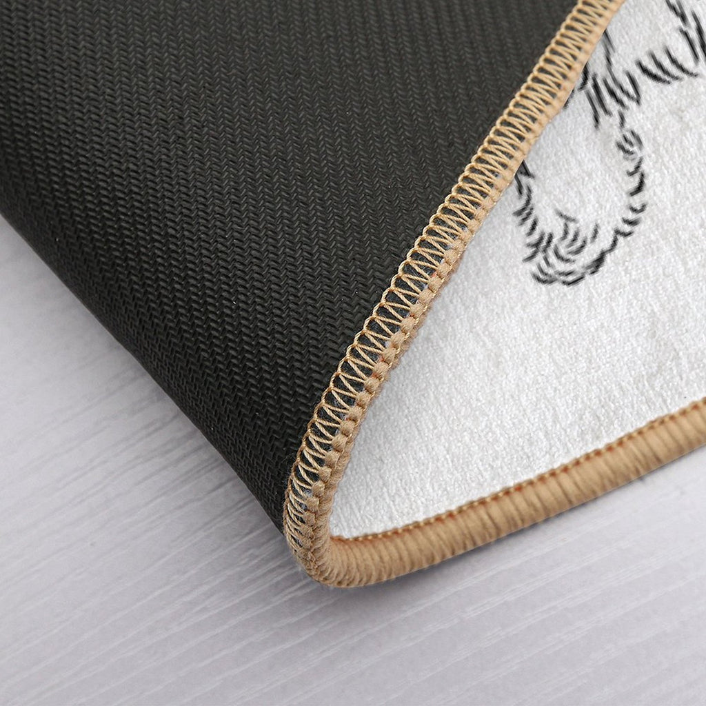 My Little Westie  (please Message Me BEFORE You Order to Add Your Own Name) Durable Bath Mat
