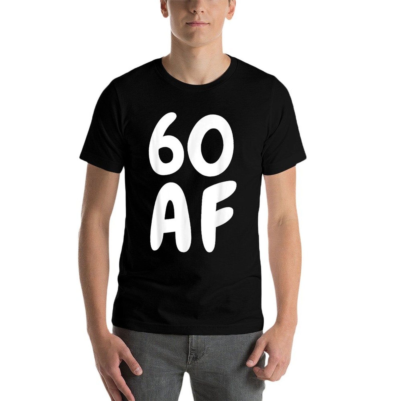 Unique 60th Birthday Gift  Rolled Sleeves T-Shirt