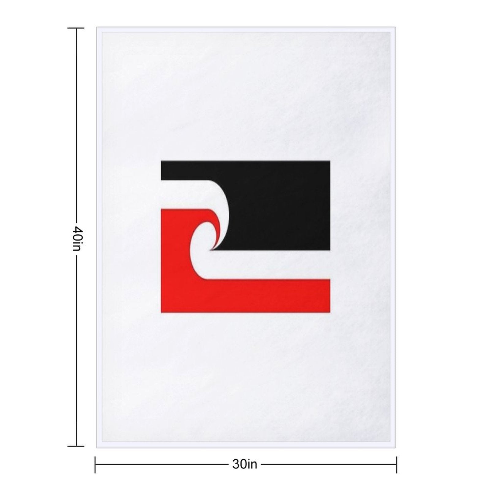 Maori Flag Multi-functional Throw Blanket