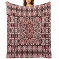 Oriental Rug Quick-dry Throw Blanket