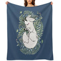 Deer Fox Gift-ready Throw Blanket