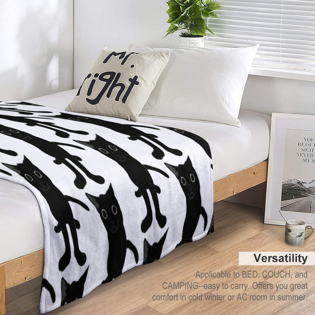 Big Foot Baby Jinx Travel-friendly Throw Blanket
