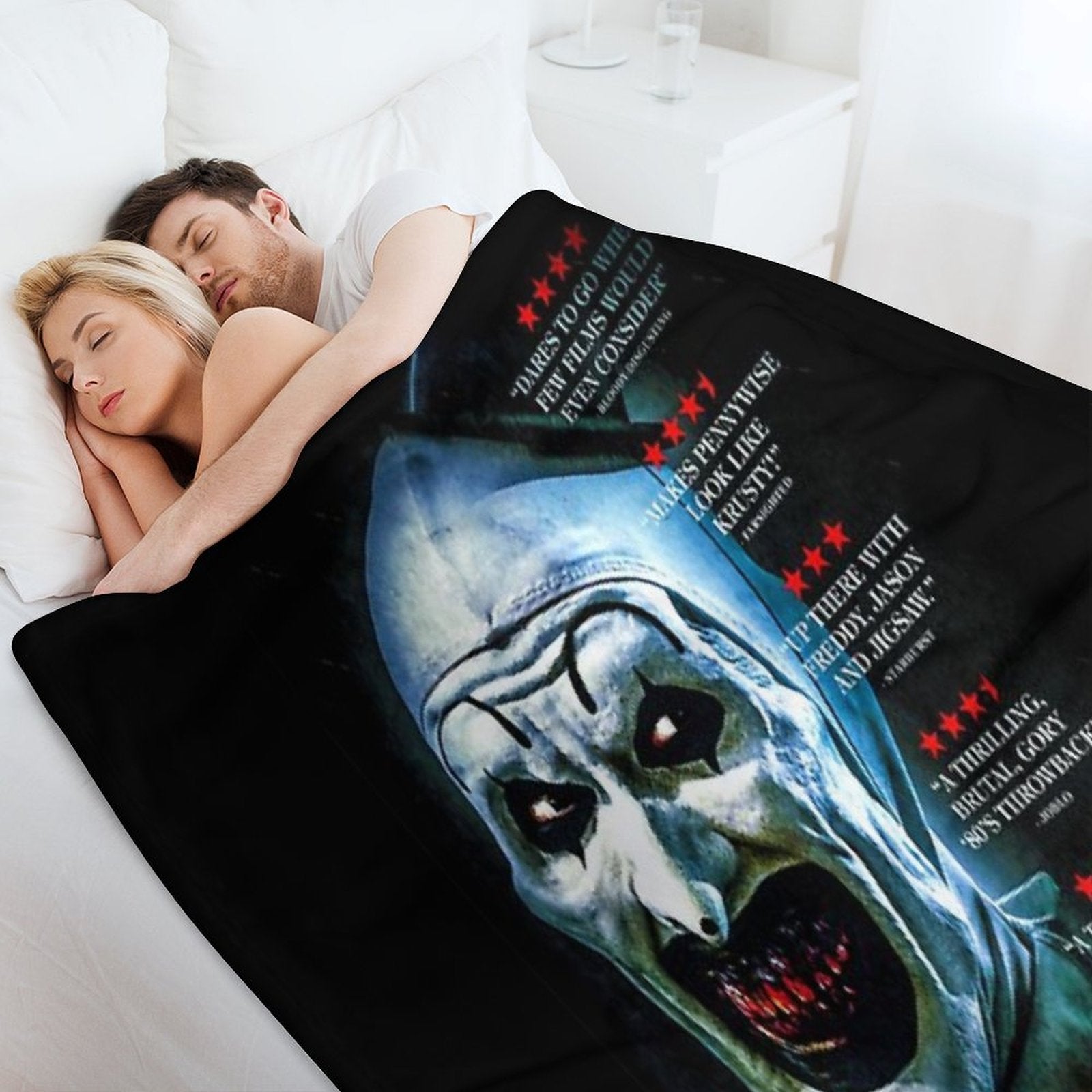 Music Vintage Retro Terrifier 2017 Movie Poster Love You Fans Quick-dry Throw Blanket