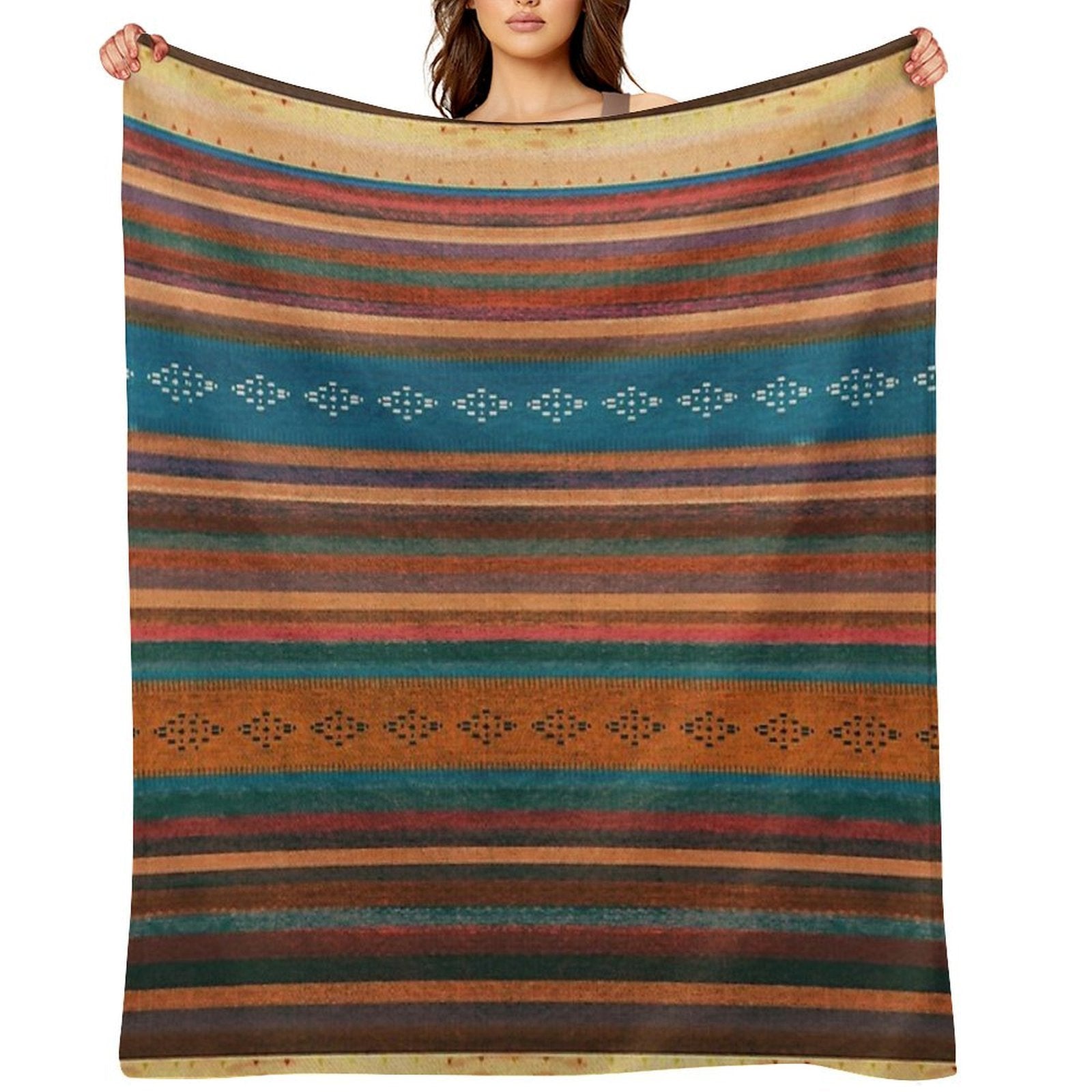 Ancient Gallery Velvety-soft Throw Blanket