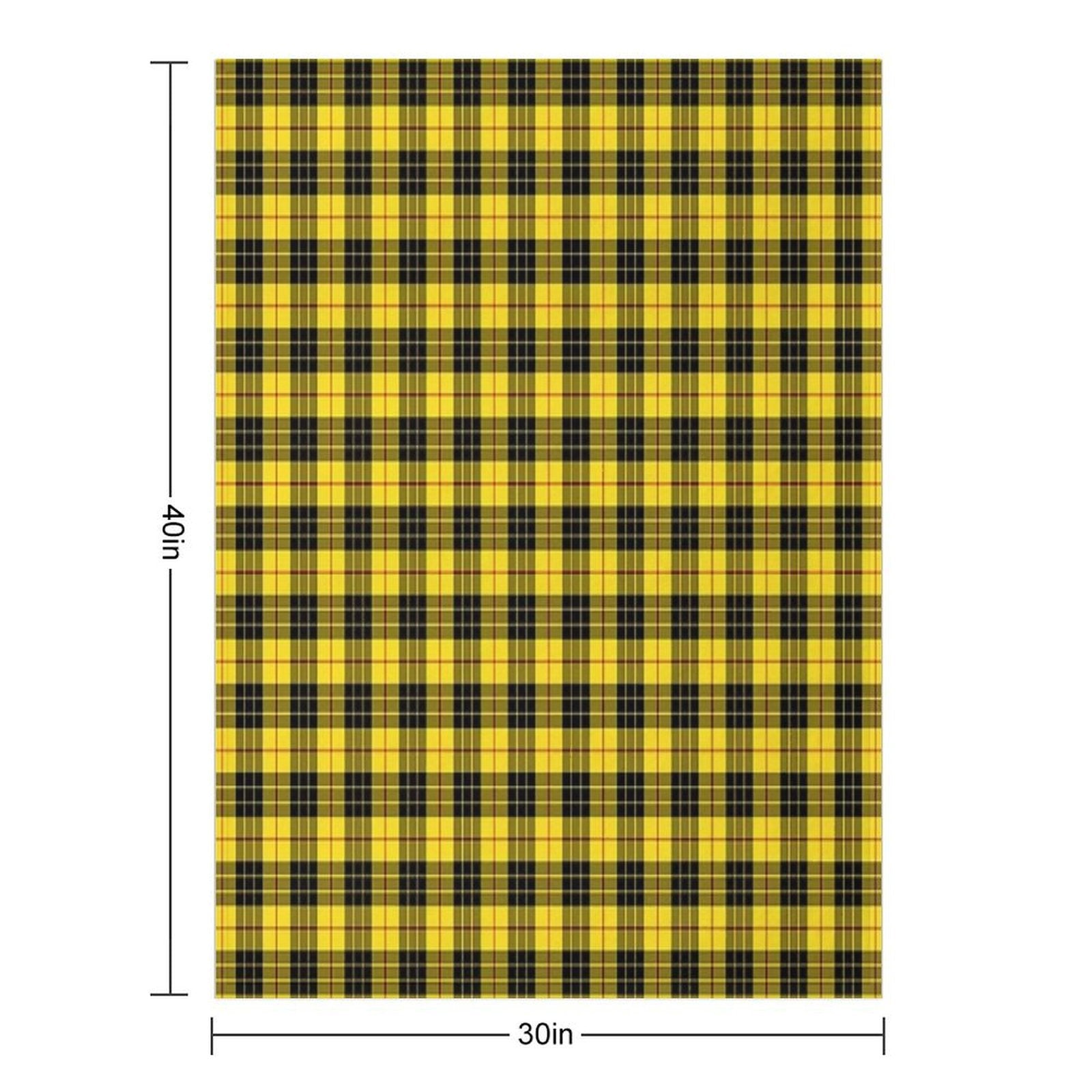Clan MacLeod Tartan Eco-conscious Throw Blanket