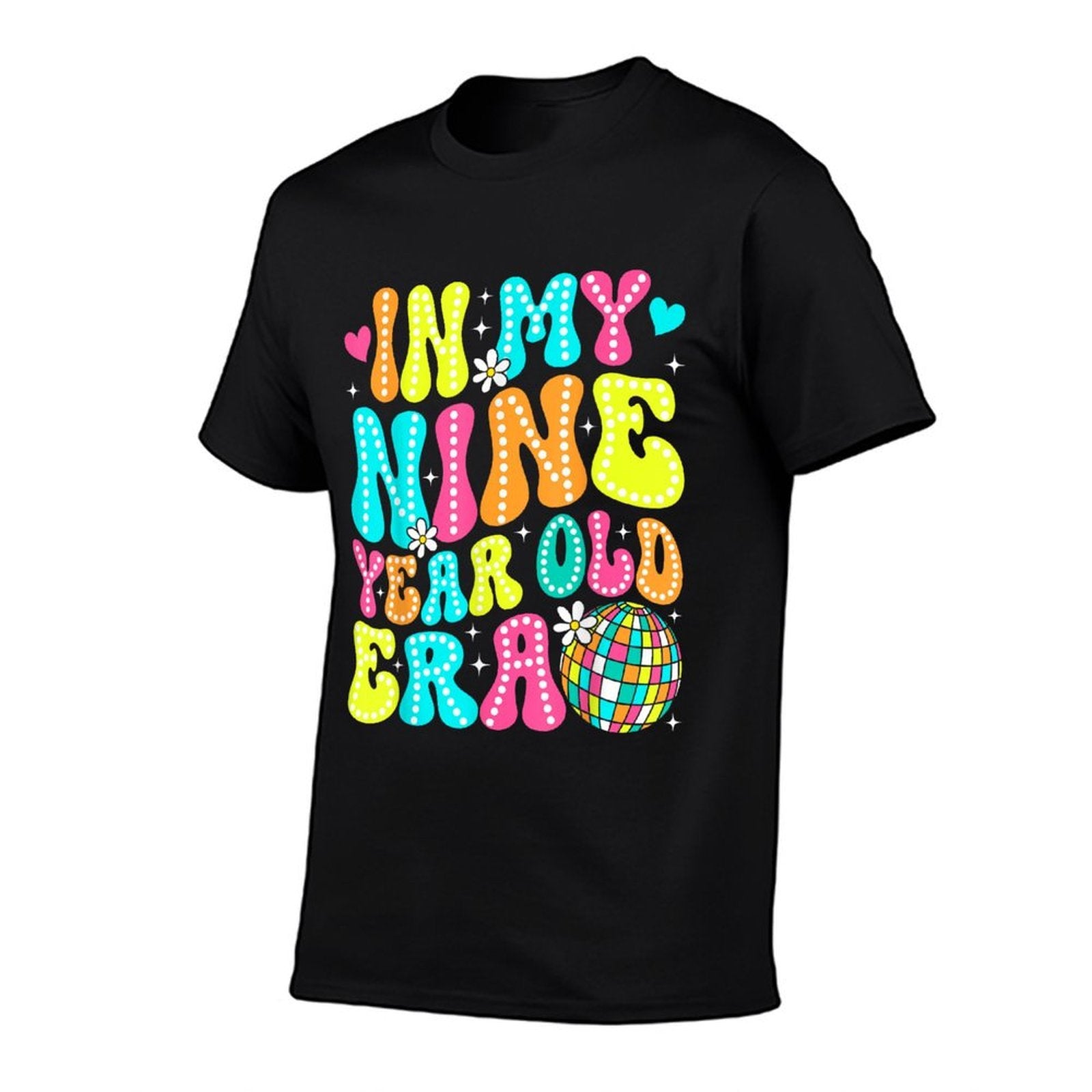 In My Nine Year Old Era Girl Boy 9th Birthday 9 Year Old  Quick-drying T-Shirt