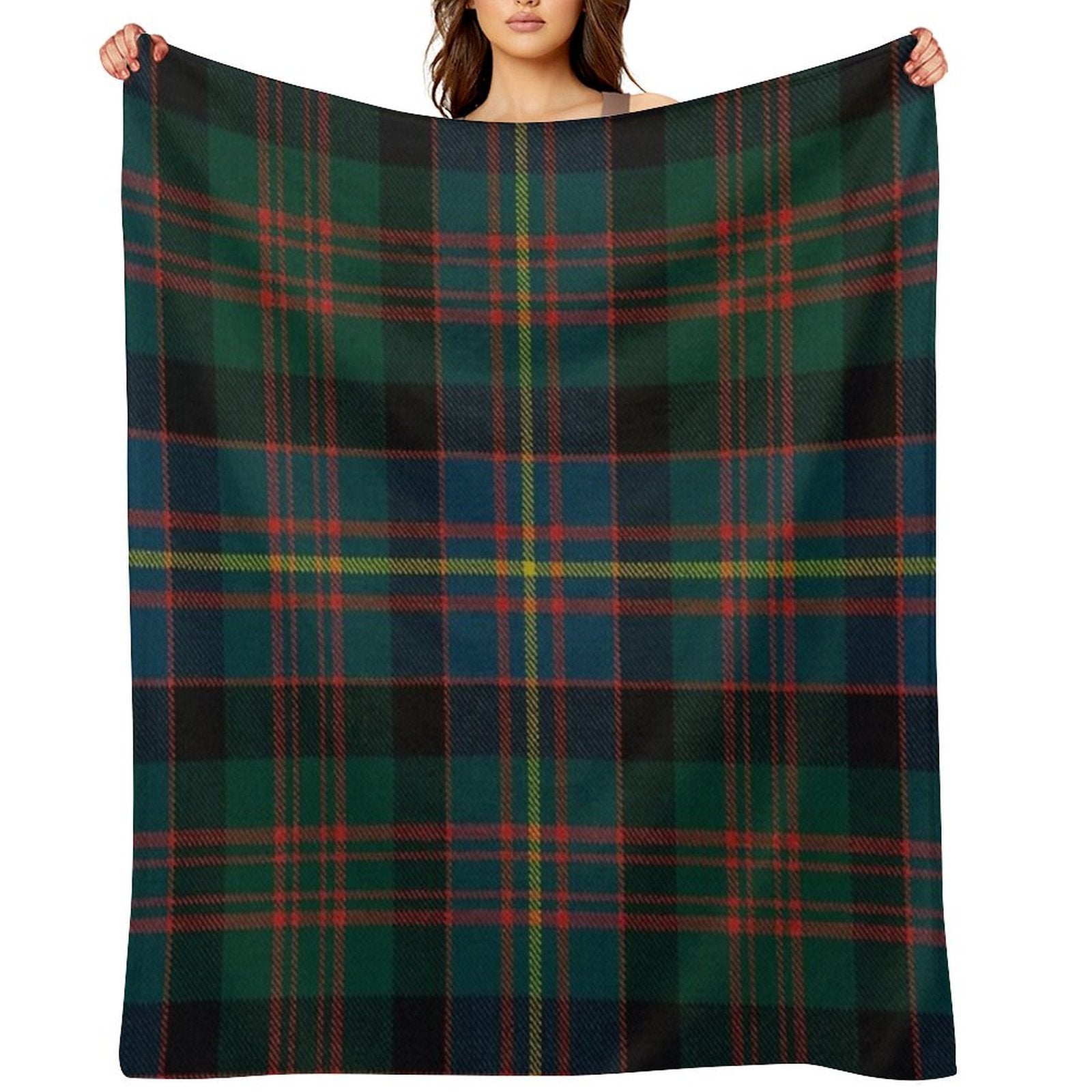 Cameron Of Erracht Scottish Tartan Anti-pilling Throw Blanket