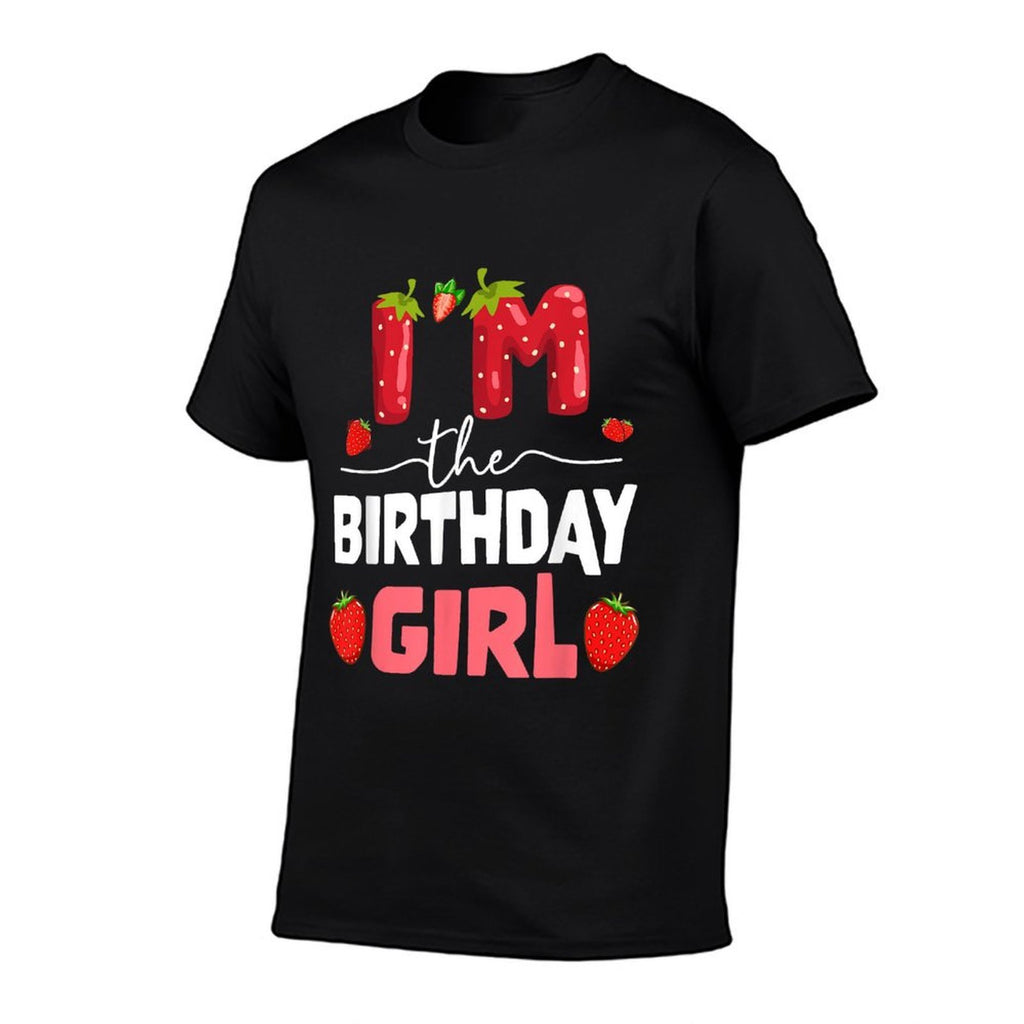 I'm The Berry First Birthday of Girl Sweet Strawberry  Graphic-printed T-Shirt