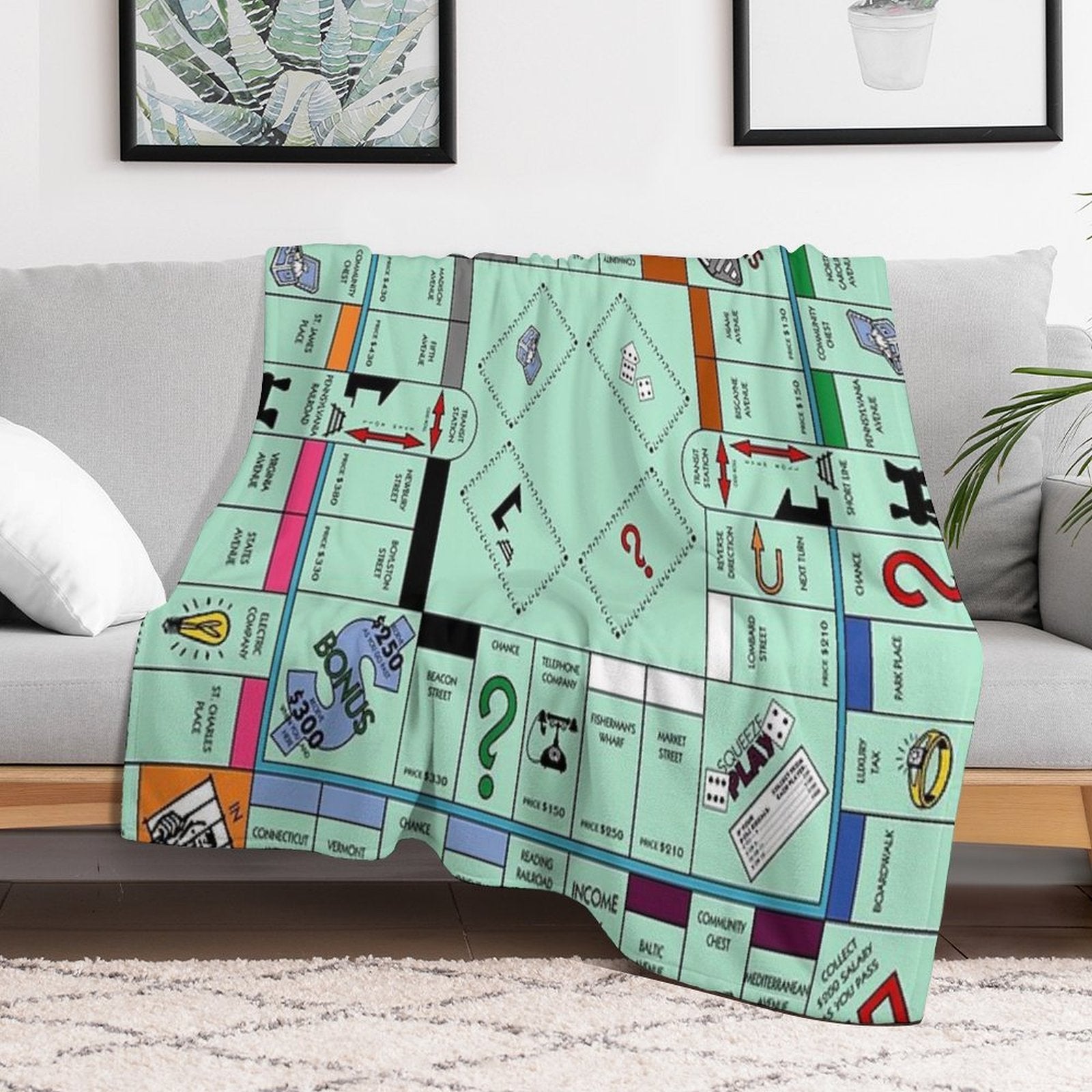 Board Durable Throw Blanket