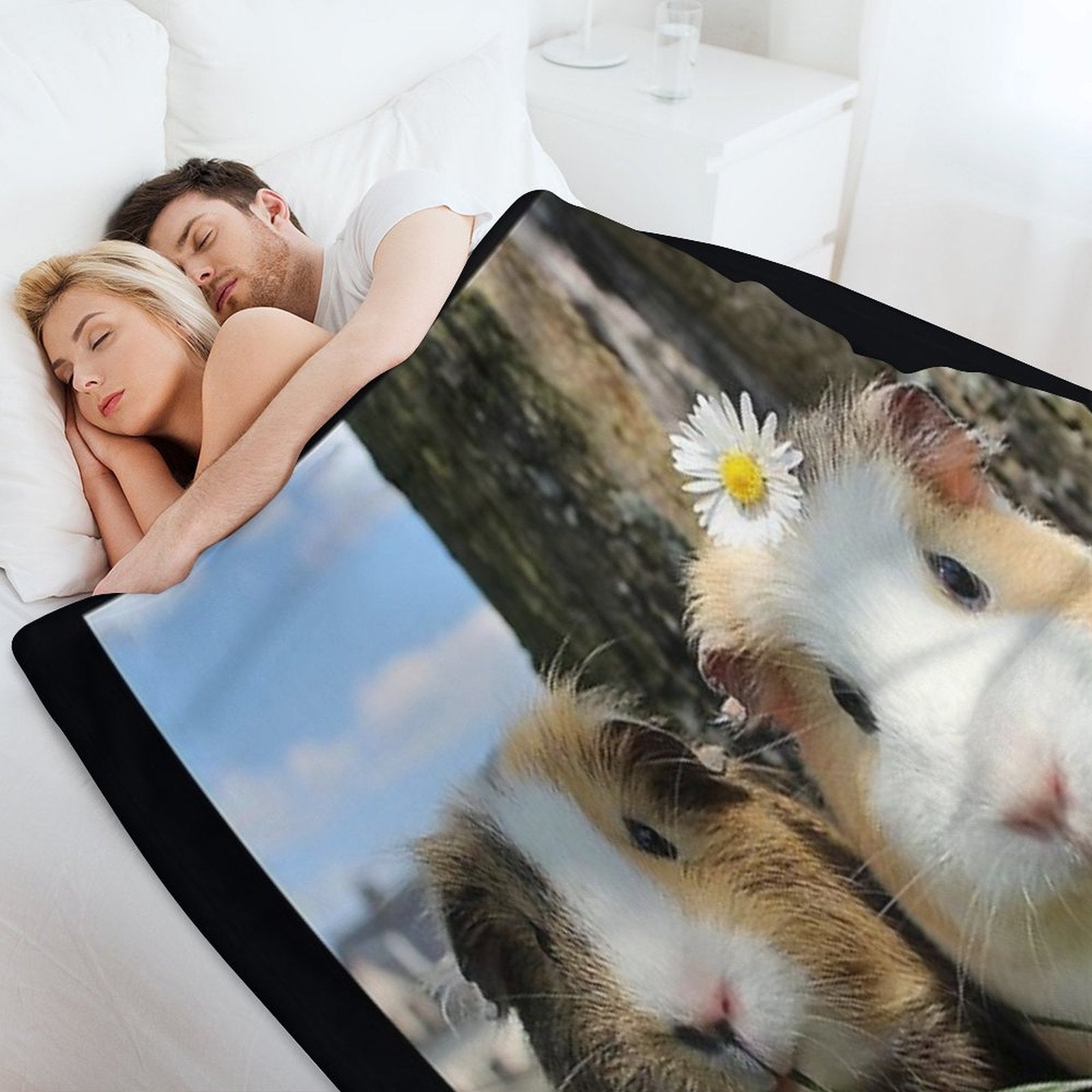 Guinea Pig – Cavy Collection – Model 01 Gift-ready Throw Blanket
