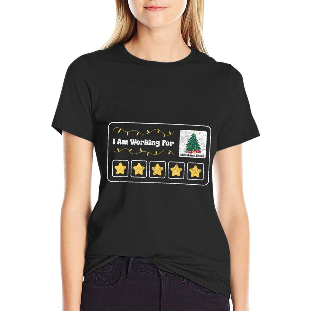 Im Working For Christmas Break 5 Stars Special Education Tea  Durable T-Shirt