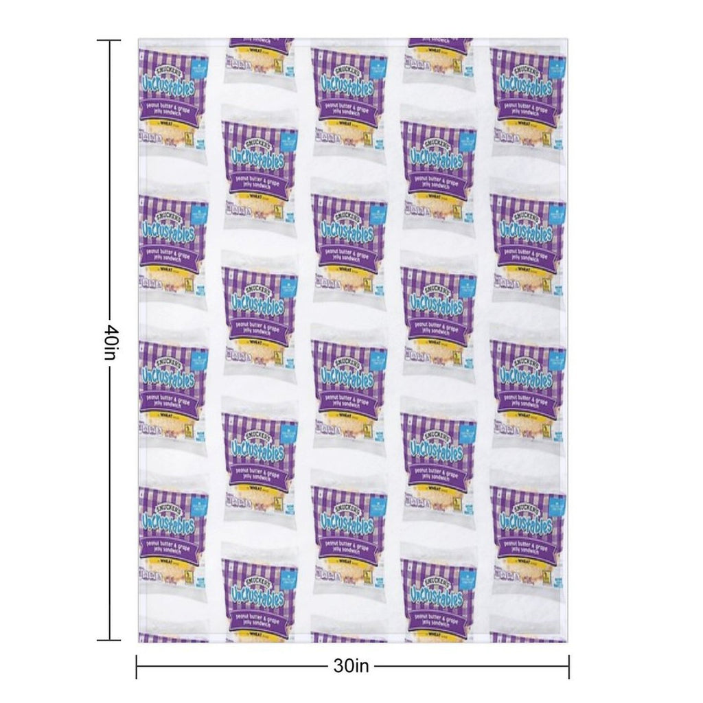 Uncrustables All-season Throw Blanket