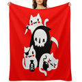 Death's Little Helpers All-season Throw Blanket