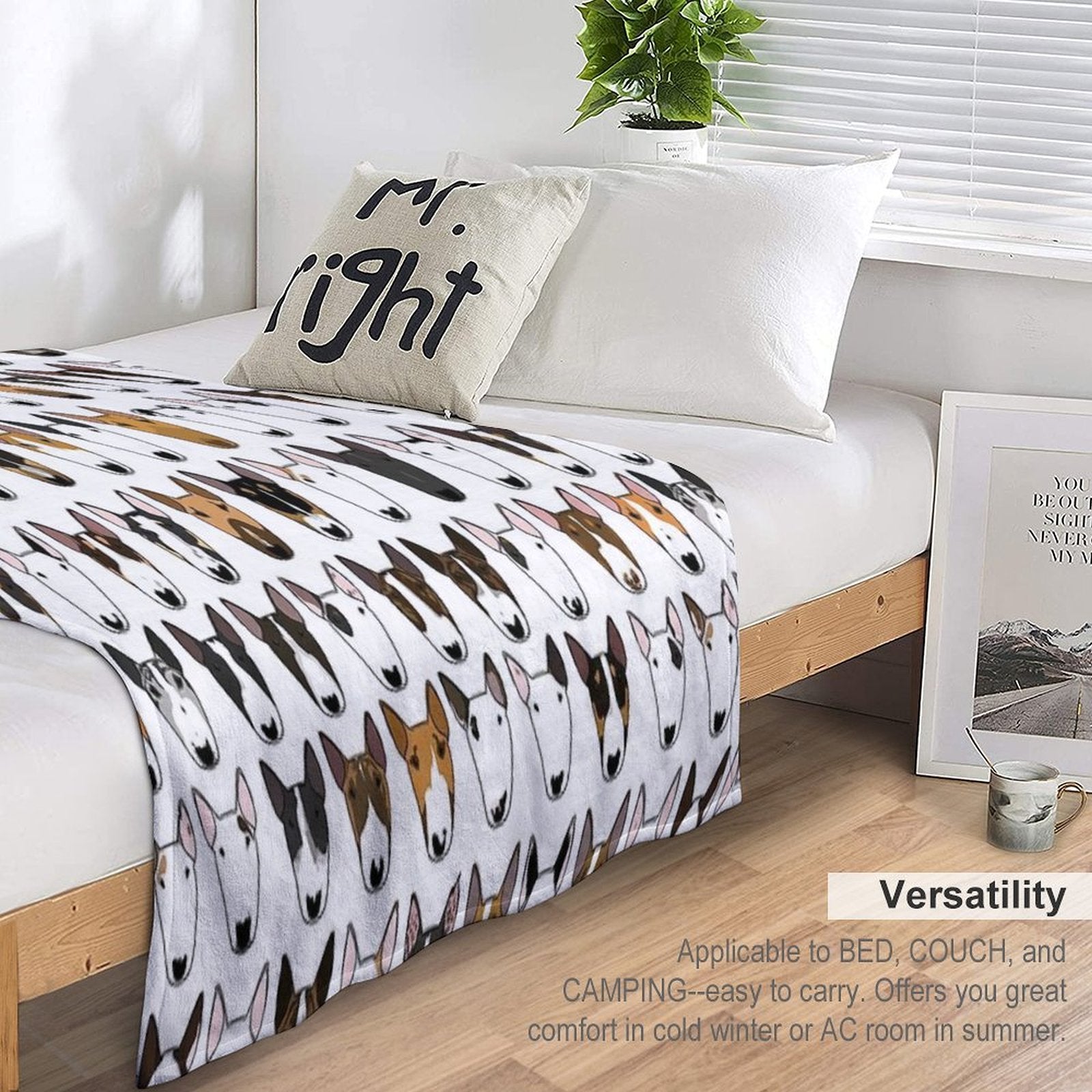 A Metre Of Bullies Eco-conscious Throw Blanket