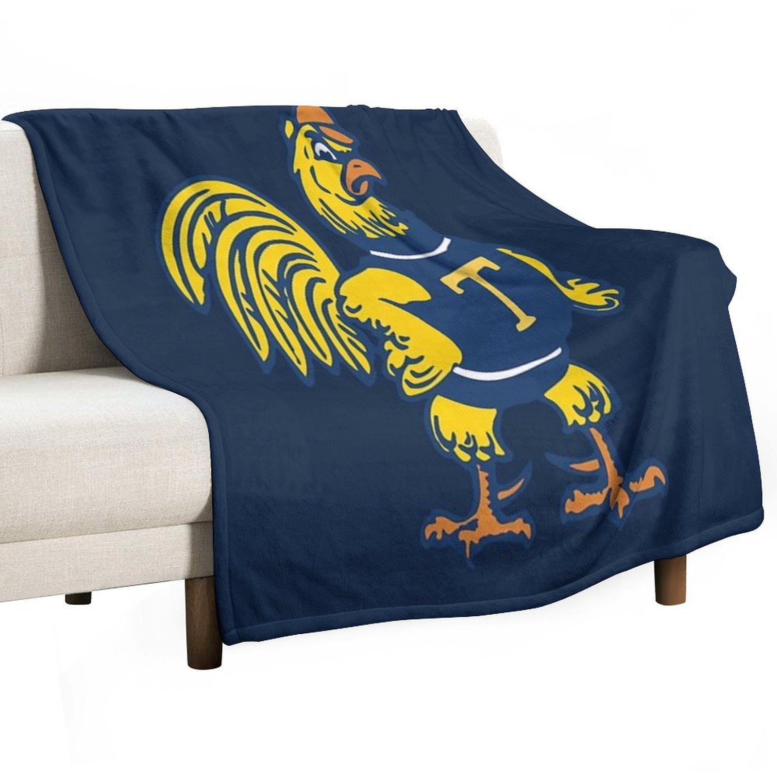 Trinity College (CT) Trinity Bantams Sustainable Throw Blanket