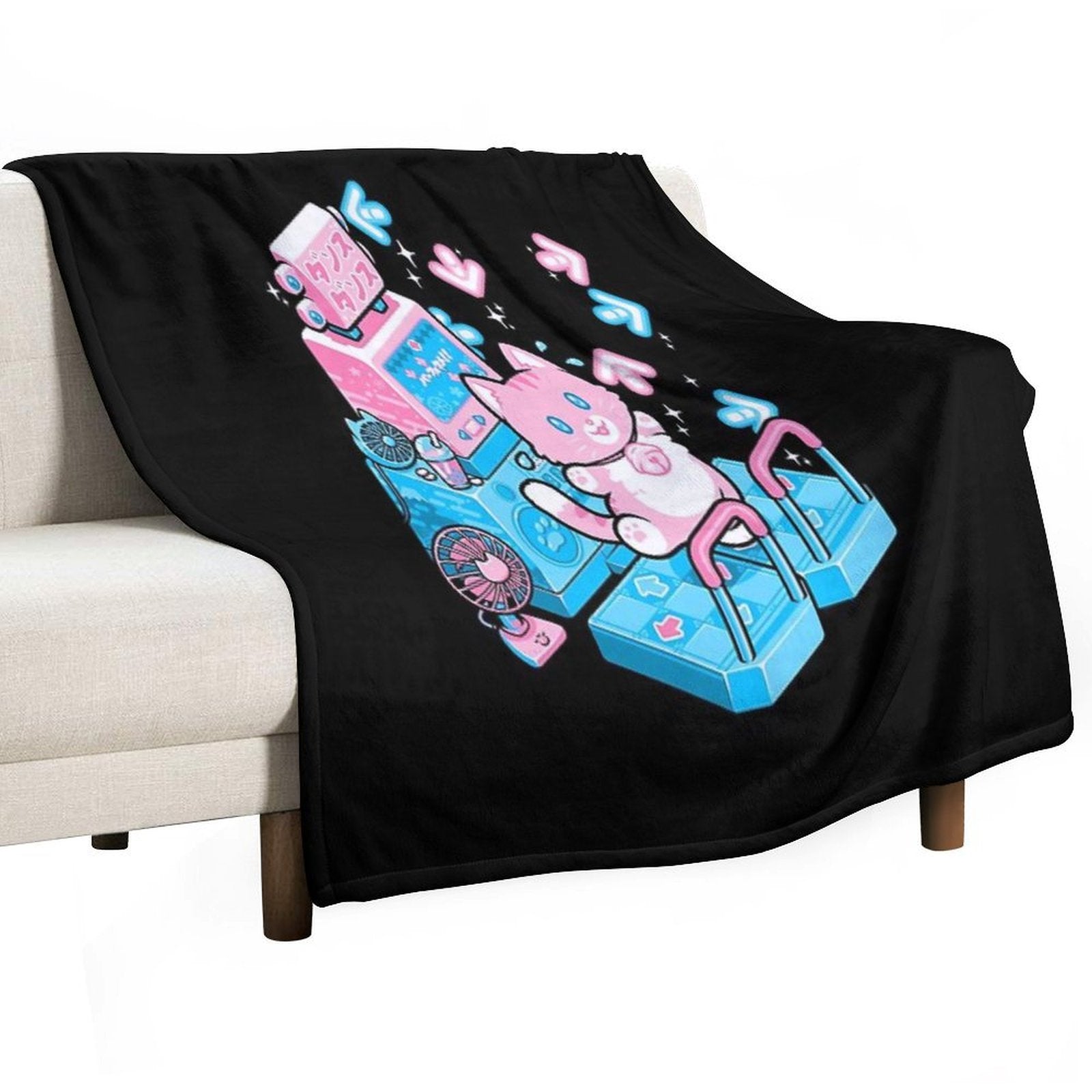 Dance Kitty Multi-functional Throw Blanket