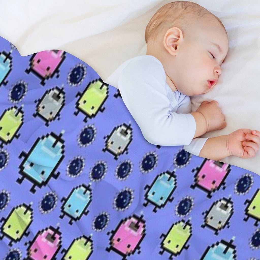 Stardew Valley Junimo Compact Throw Blanket