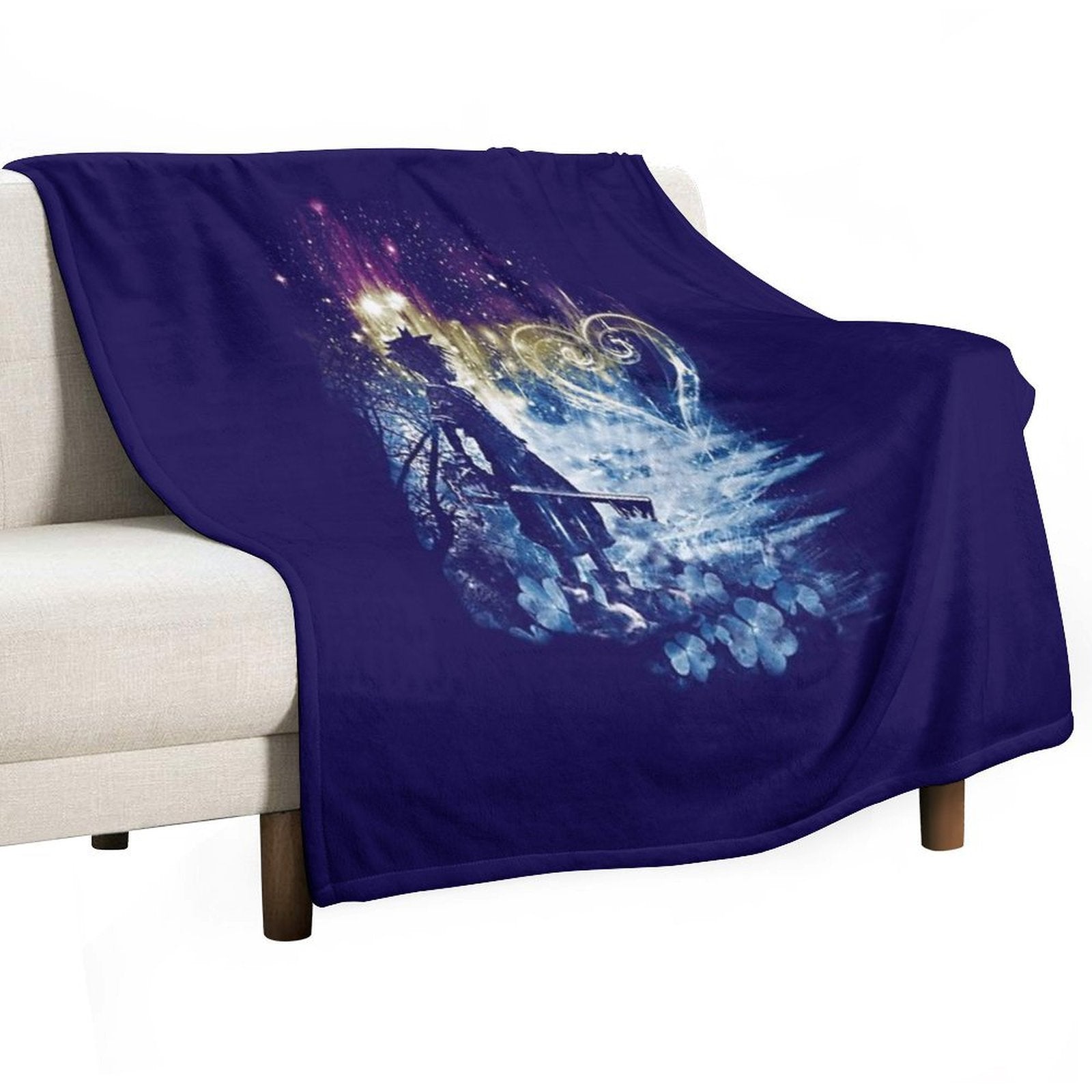 A Path to The Heart Comfort Throw Blanket