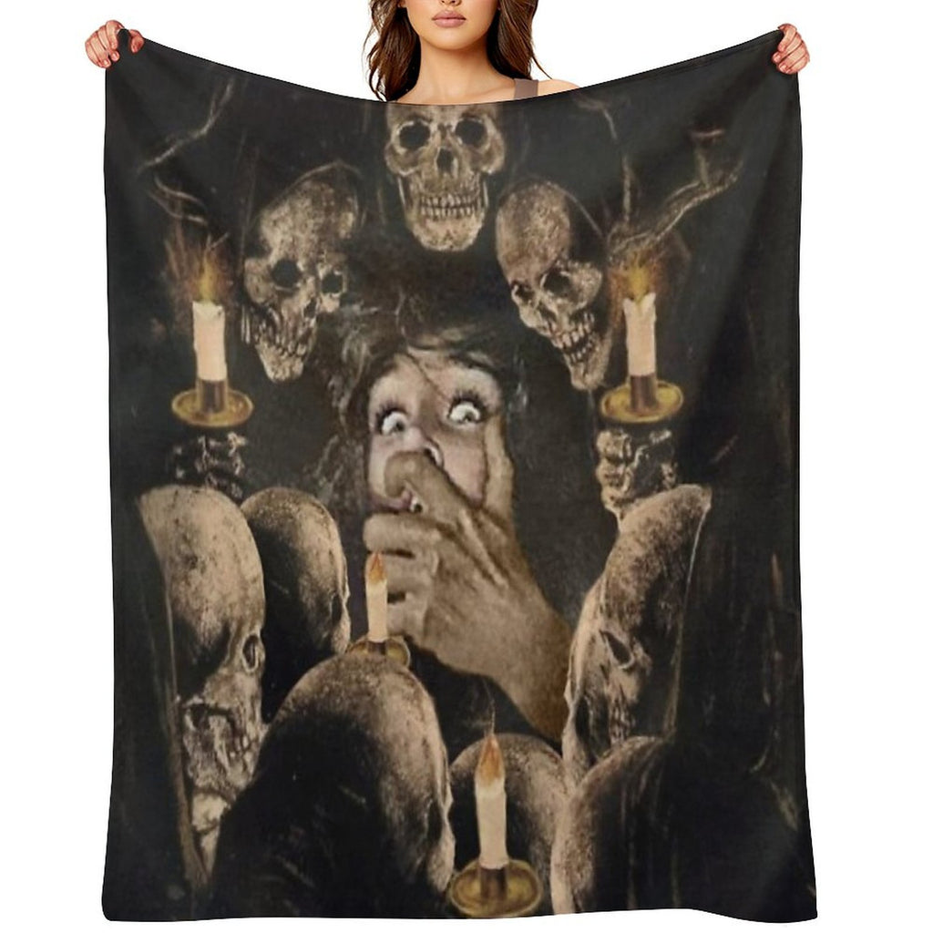 DARK VIGIL⠀ Gift-ready Throw Blanket