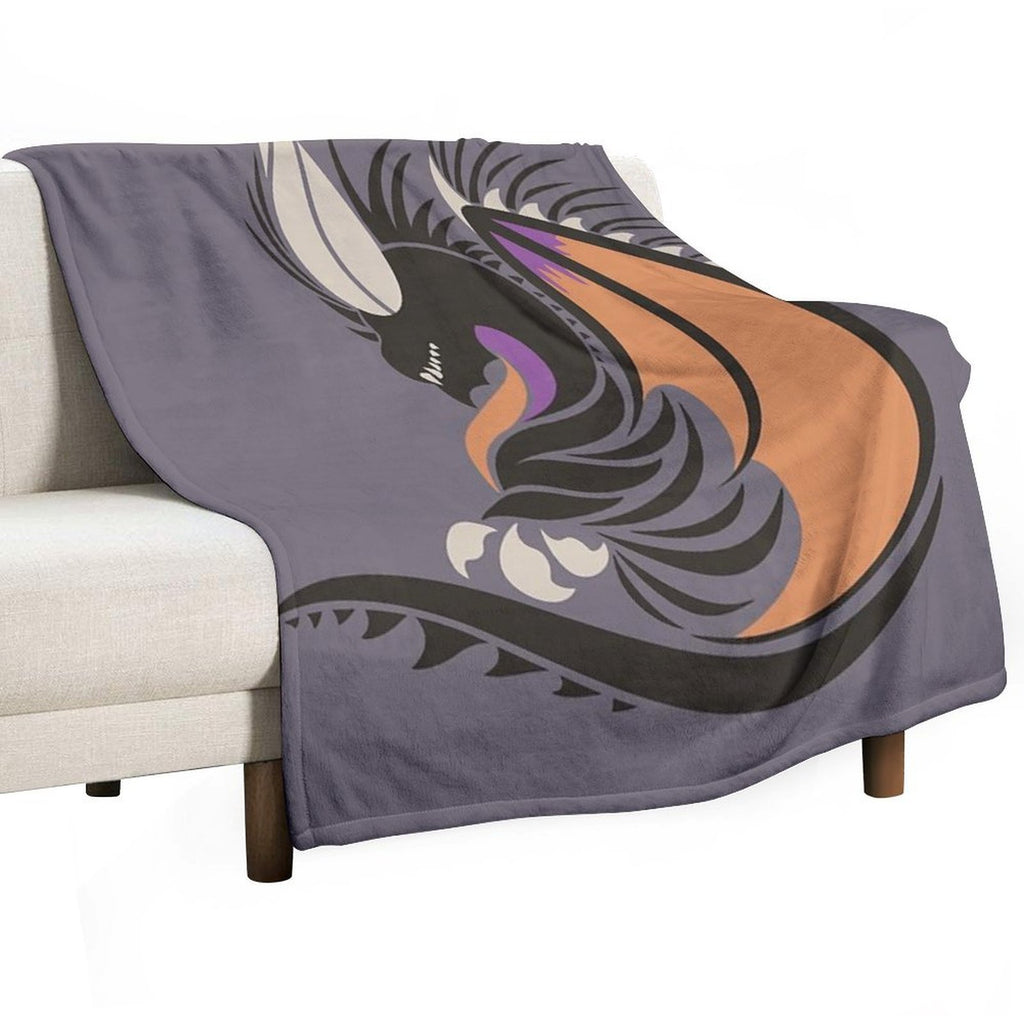 Extinction - Nergigante Eco-conscious Throw Blanket