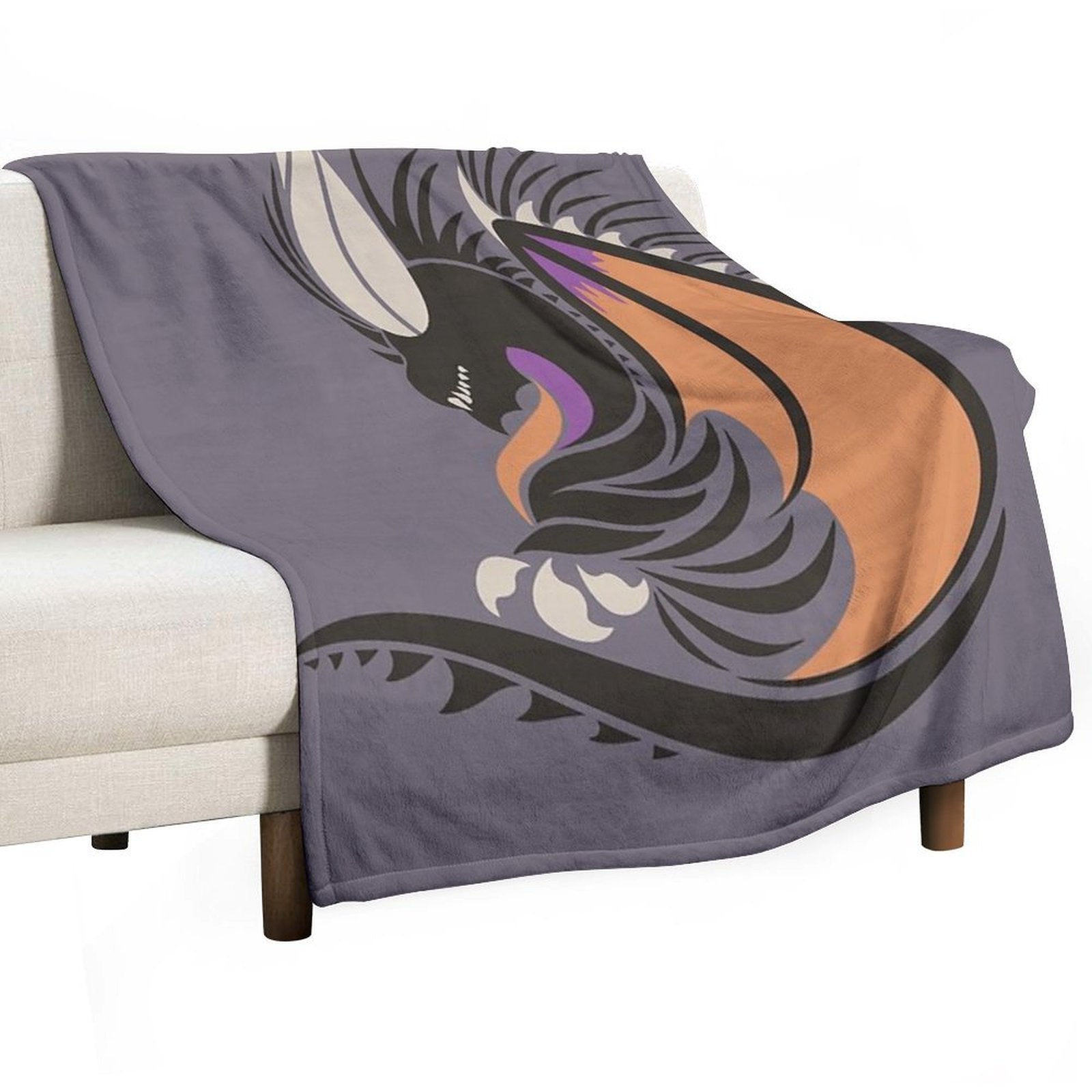 Extinction - Nergigante Eco-conscious Throw Blanket