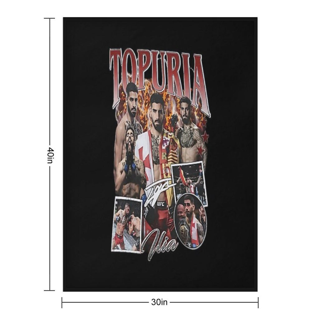Ilia Topuria El Matador Signature Premium Throw Blanket
