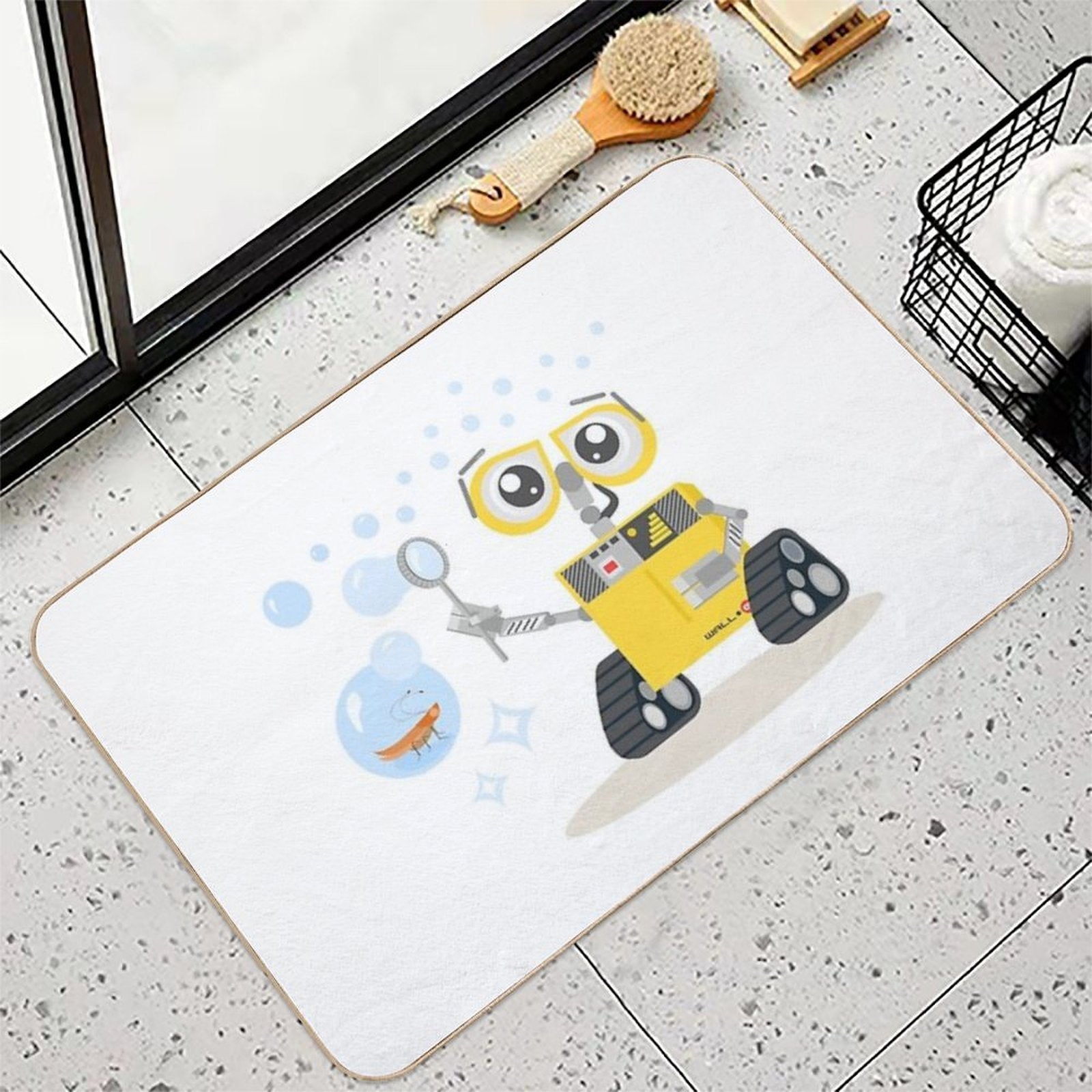 Playing with Bubbles  Stain-Proof Bath Mat