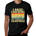Chicken Gift Chicken Lover Accessories & Stuff Unisex-Adult Black Small Funny Chicken Tender Art Poultry Chicken Farmer  Classic T-Shirt