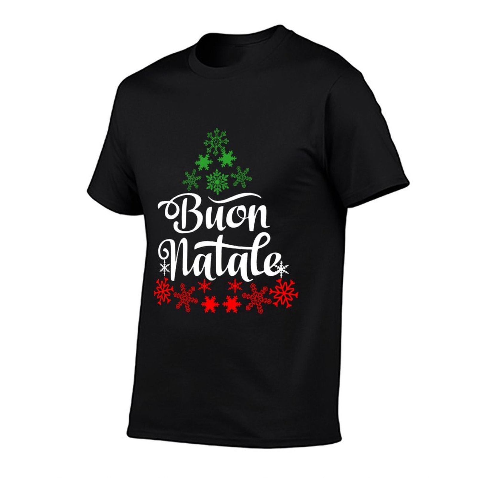 Italian Family Christmas Buon Natale Tree  Slim-fit Cut T-Shirt