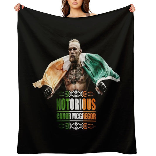 Conor Mcgregor Versatility Throw Blanket