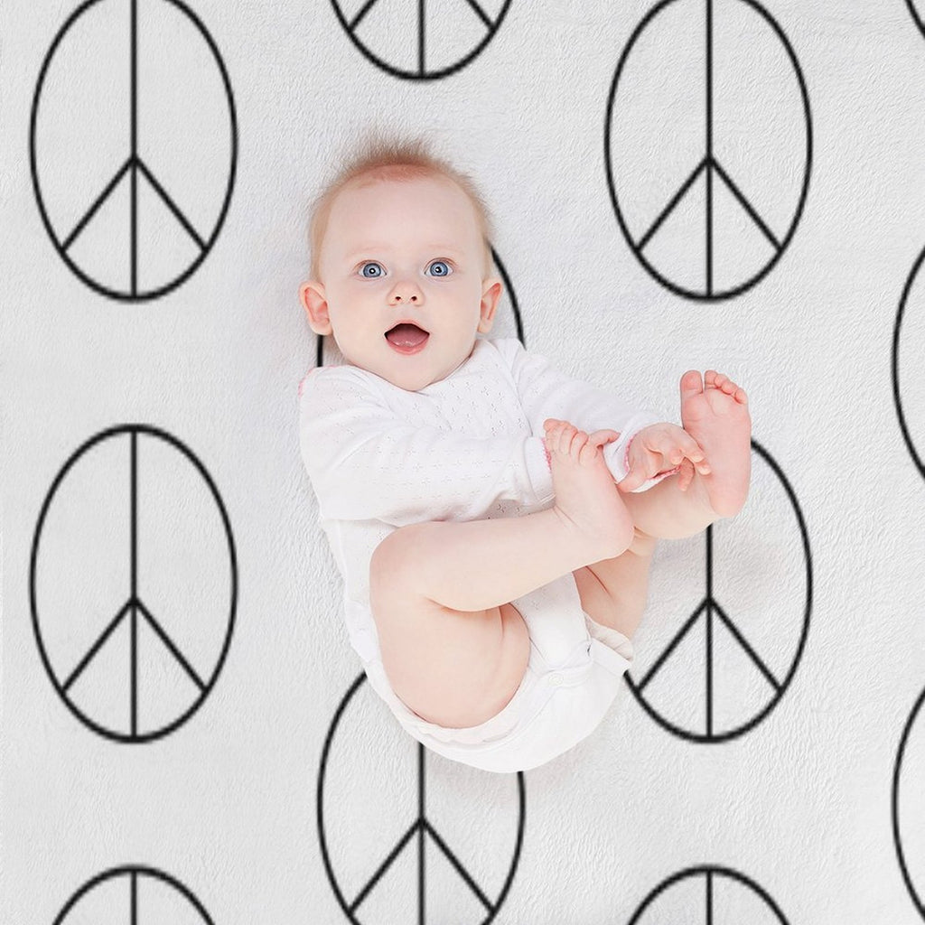 Peace Travel-friendly Throw Blanket