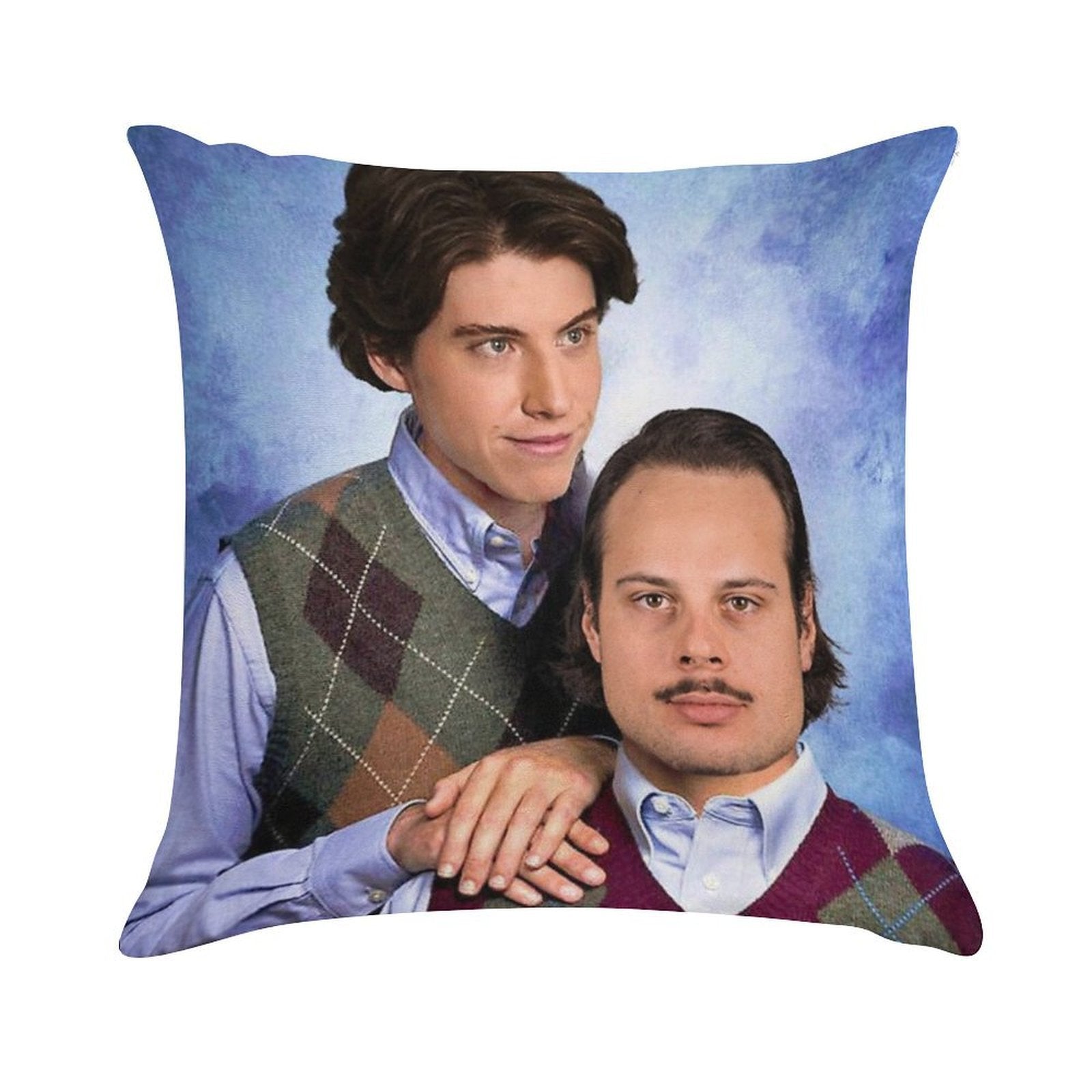 Matthews + Marner Stepbrothers Soft Washable Throw Pillow