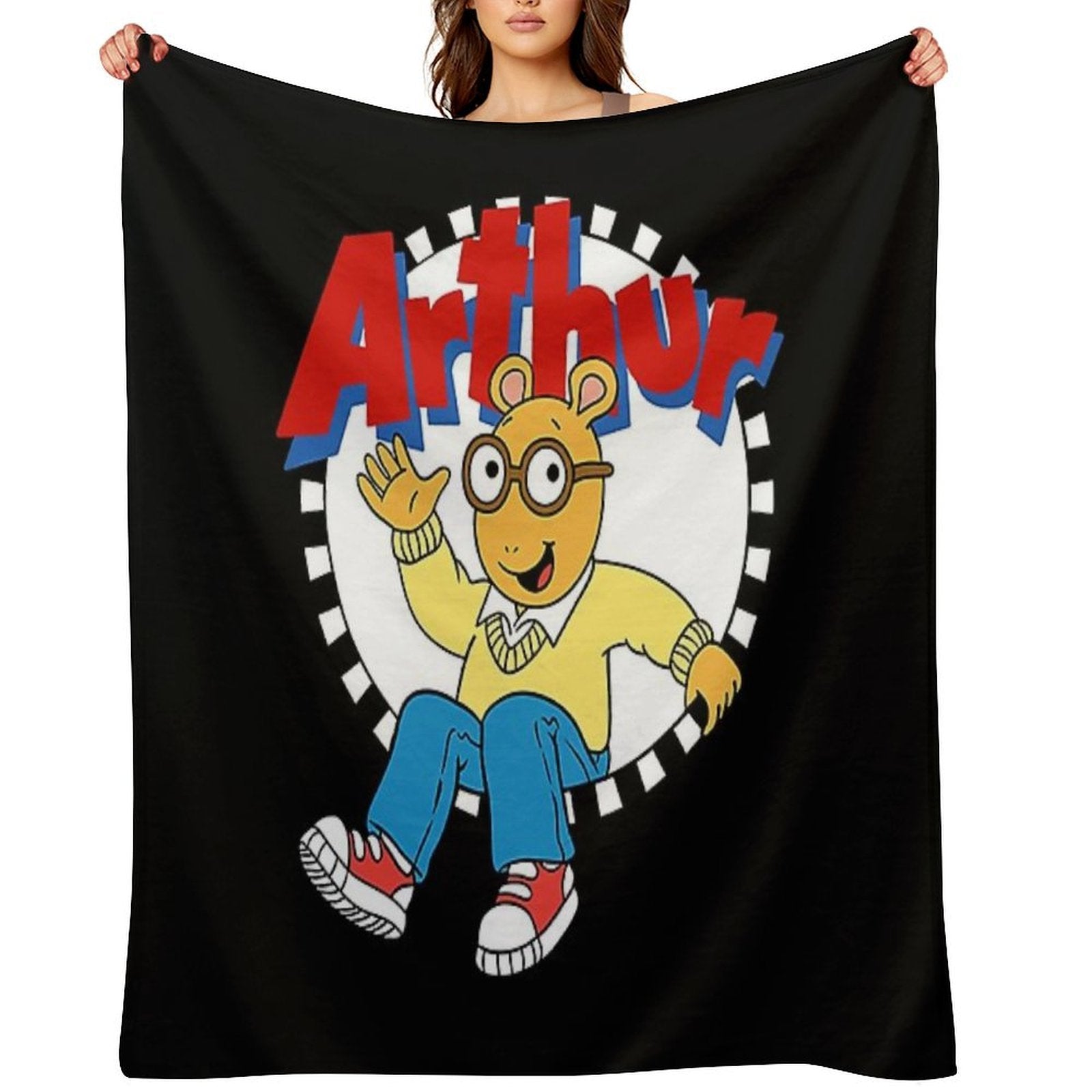 Arthur Cartoon Lightweight Throw Blanket