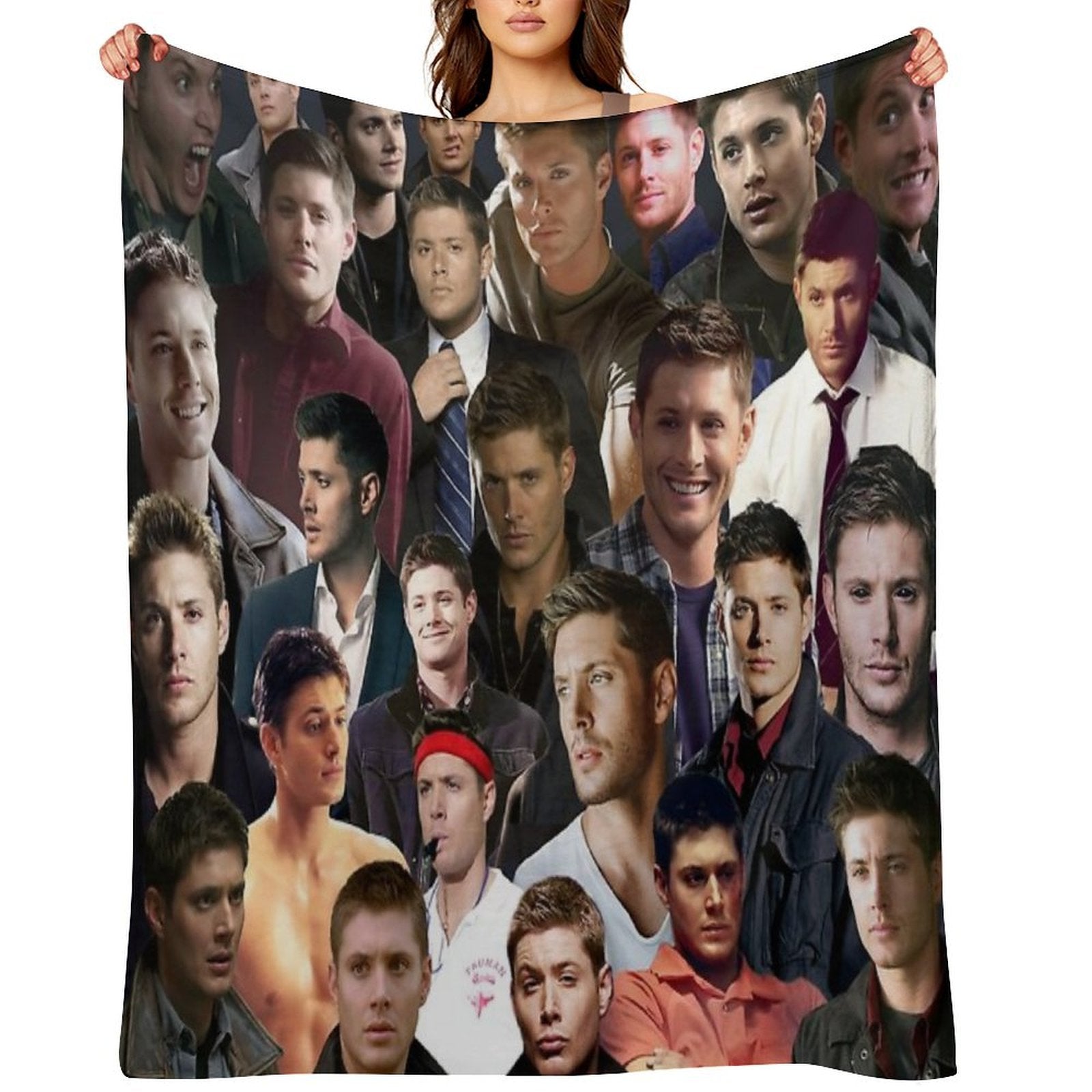 Dean Winchester Collage Durable Throw Blanket