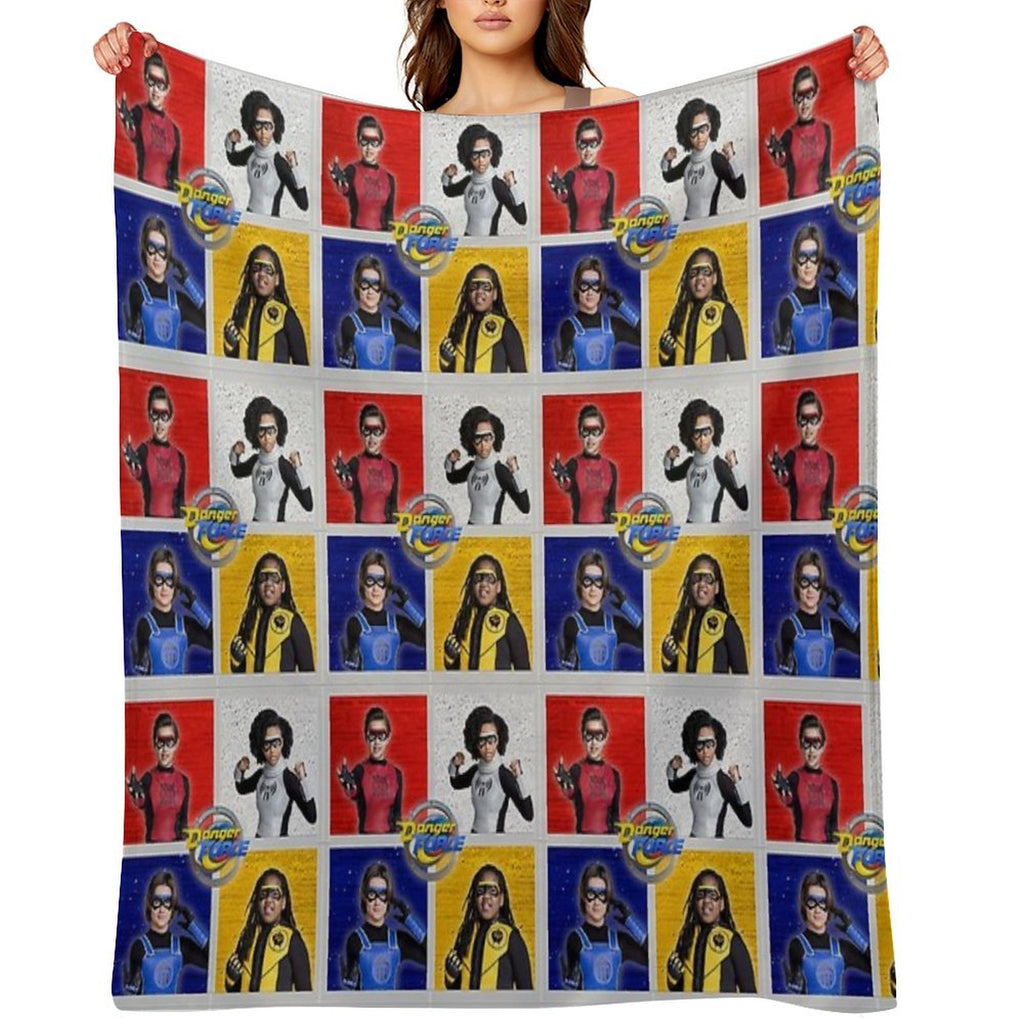 Danger Force Squad Eco-conscious Throw Blanket