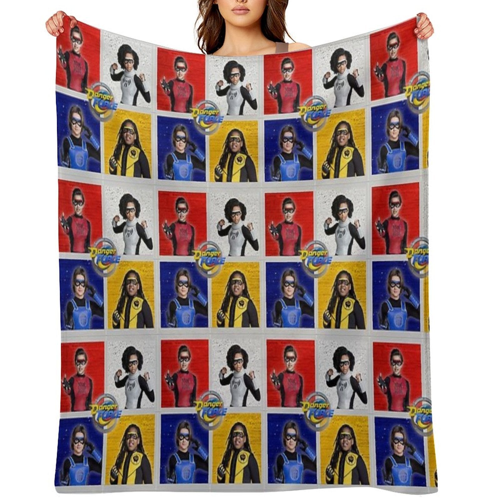 Danger Force Squad Eco-conscious Throw Blanket