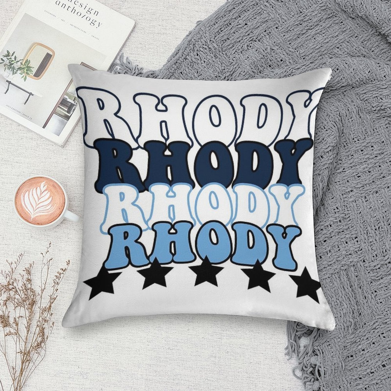 University of Rhode Island Pride Soft Anti-Pilling Throw Pillow