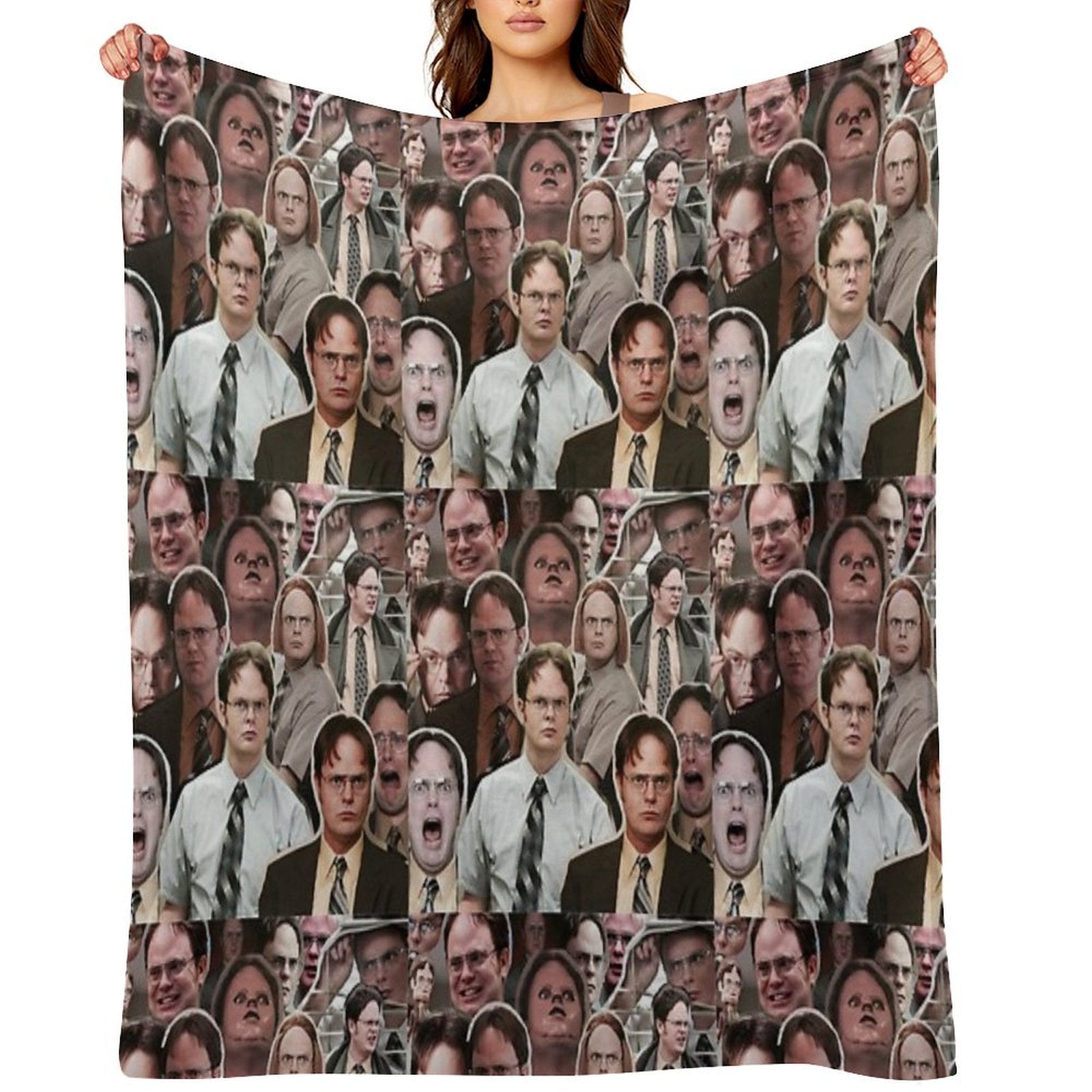 Dwight Schrute - The Office Plush Throw Blanket