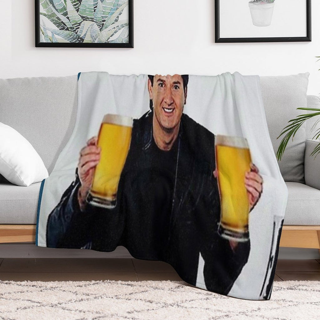 Daniel O'Donnell Pints Premium Throw Blanket