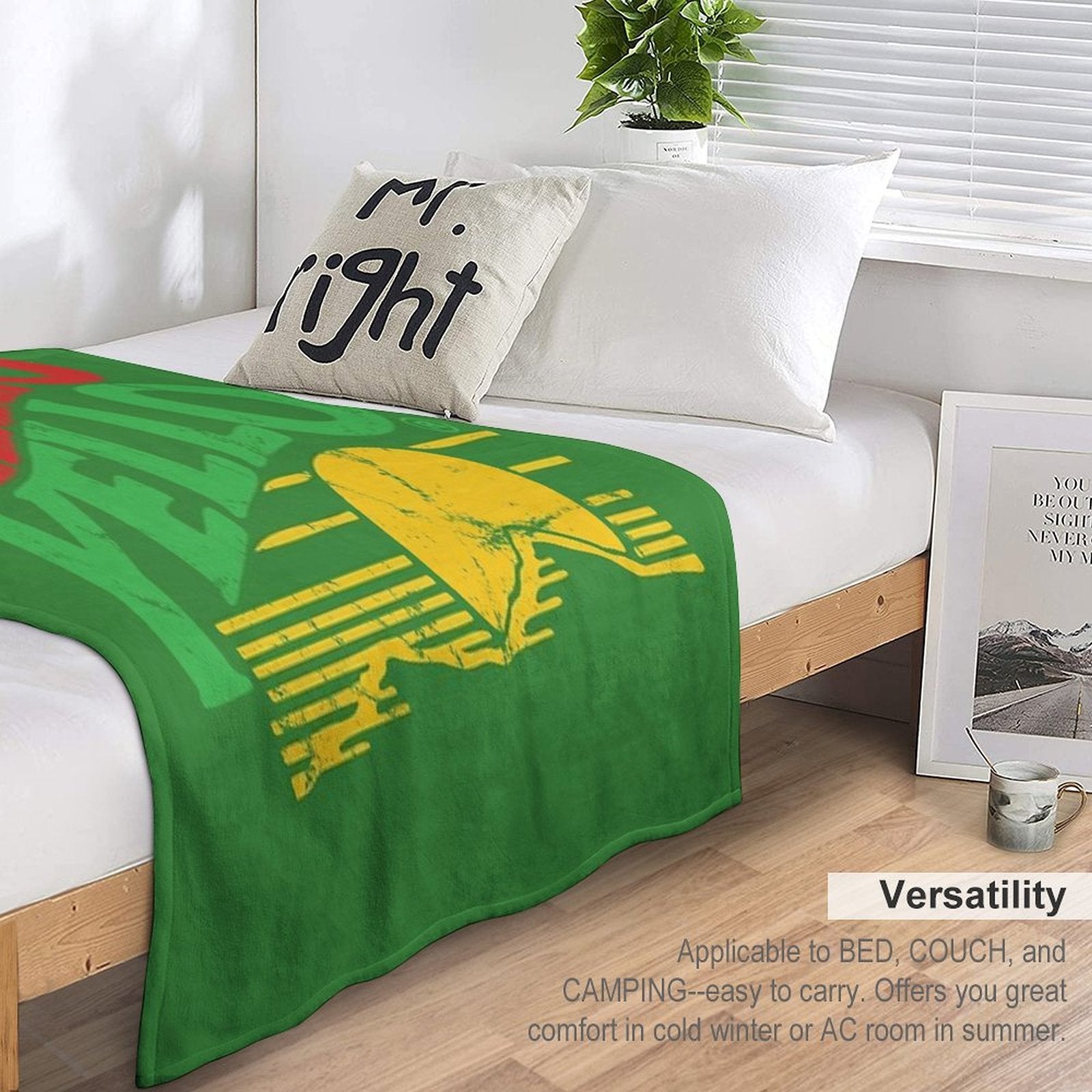Enjoy Mello Yello (vintage) Durable Throw Blanket