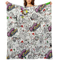 Battle Cats Compact Throw Blanket