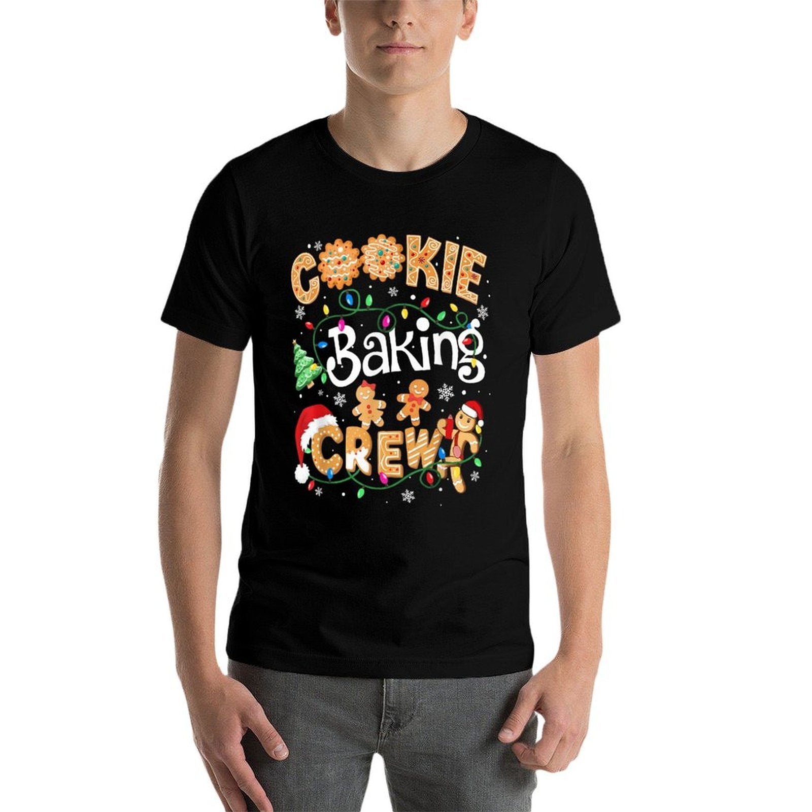Christmas Cookie Baking Crew Cookie Crew Family Christmas  Relaxed-fit T-Shirt