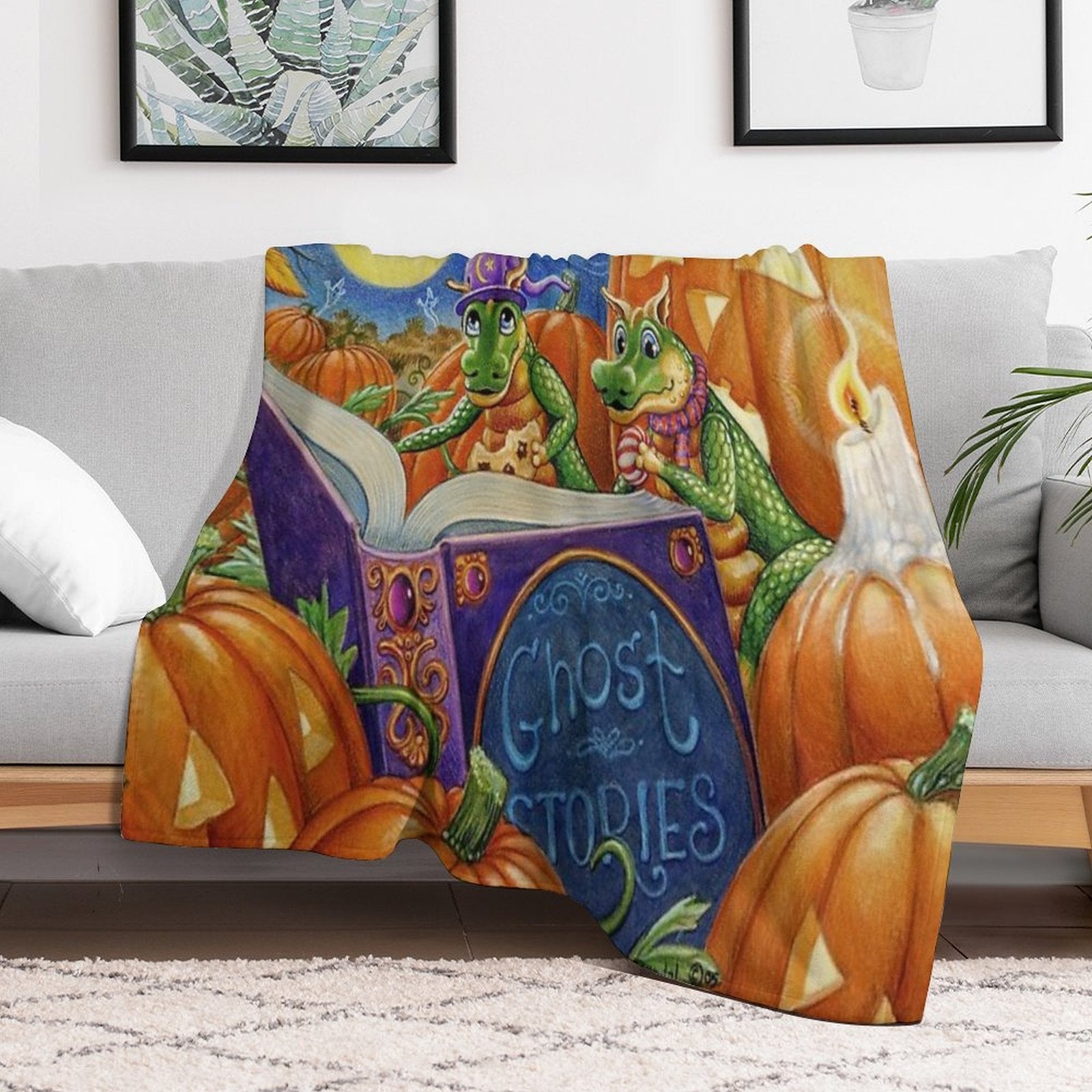 Ghost Stories Anti-pilling Throw Blanket